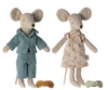 Maileg Mom & Dad Mice In Cigarbox(Ships In November)