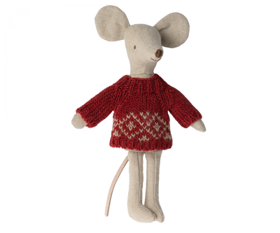 Maileg Knitted sweater, Mum Mouse (Ships In October)