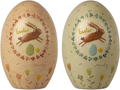 Maileg Easter Egg Set, Metal - 2 ass.