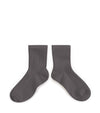 Collegien Ribbed Ankle Socks / Orage