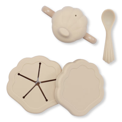 Konges Slojd Silicone Clam Set - Shell